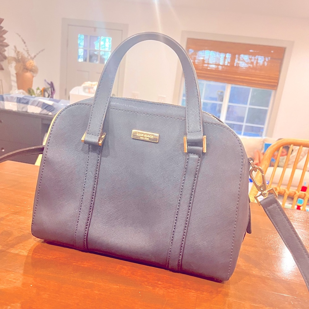 Kate Spade New York Navy Leather Purse